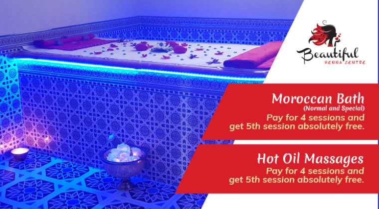 Special Offer Moraccan Bath & Hot Oil Massage