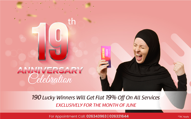 19th Anniversary Celebration Offers
