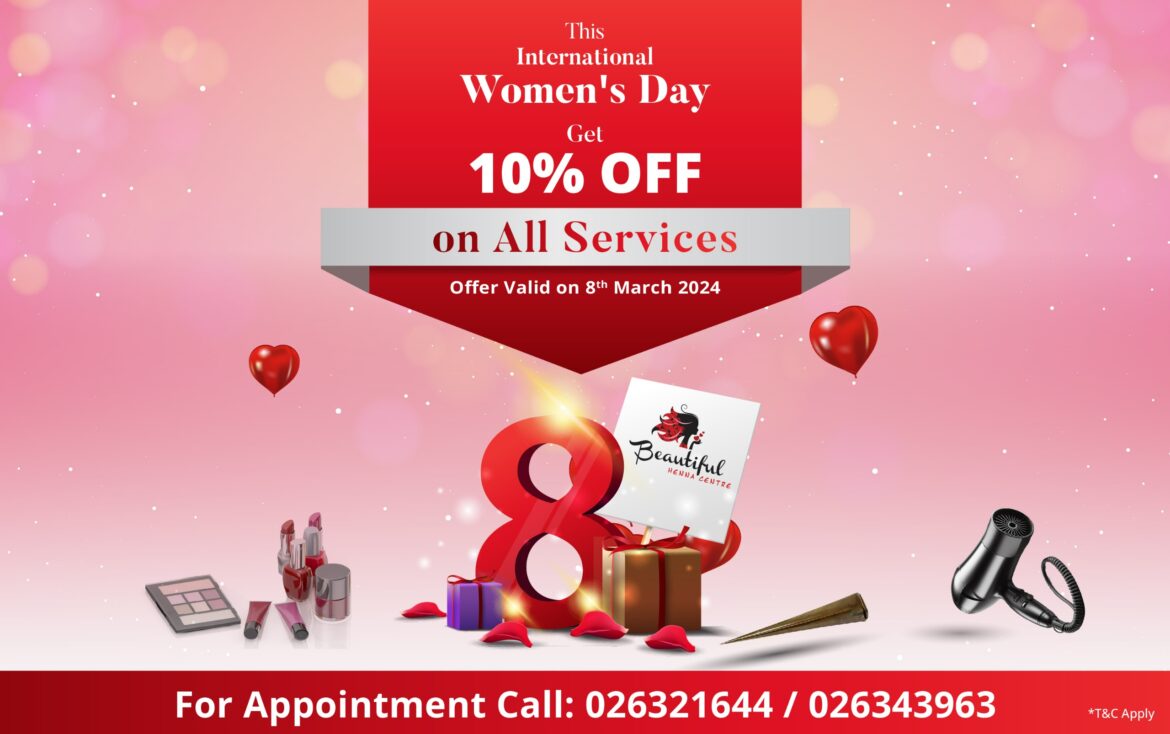 Women’s Day Special Offer!